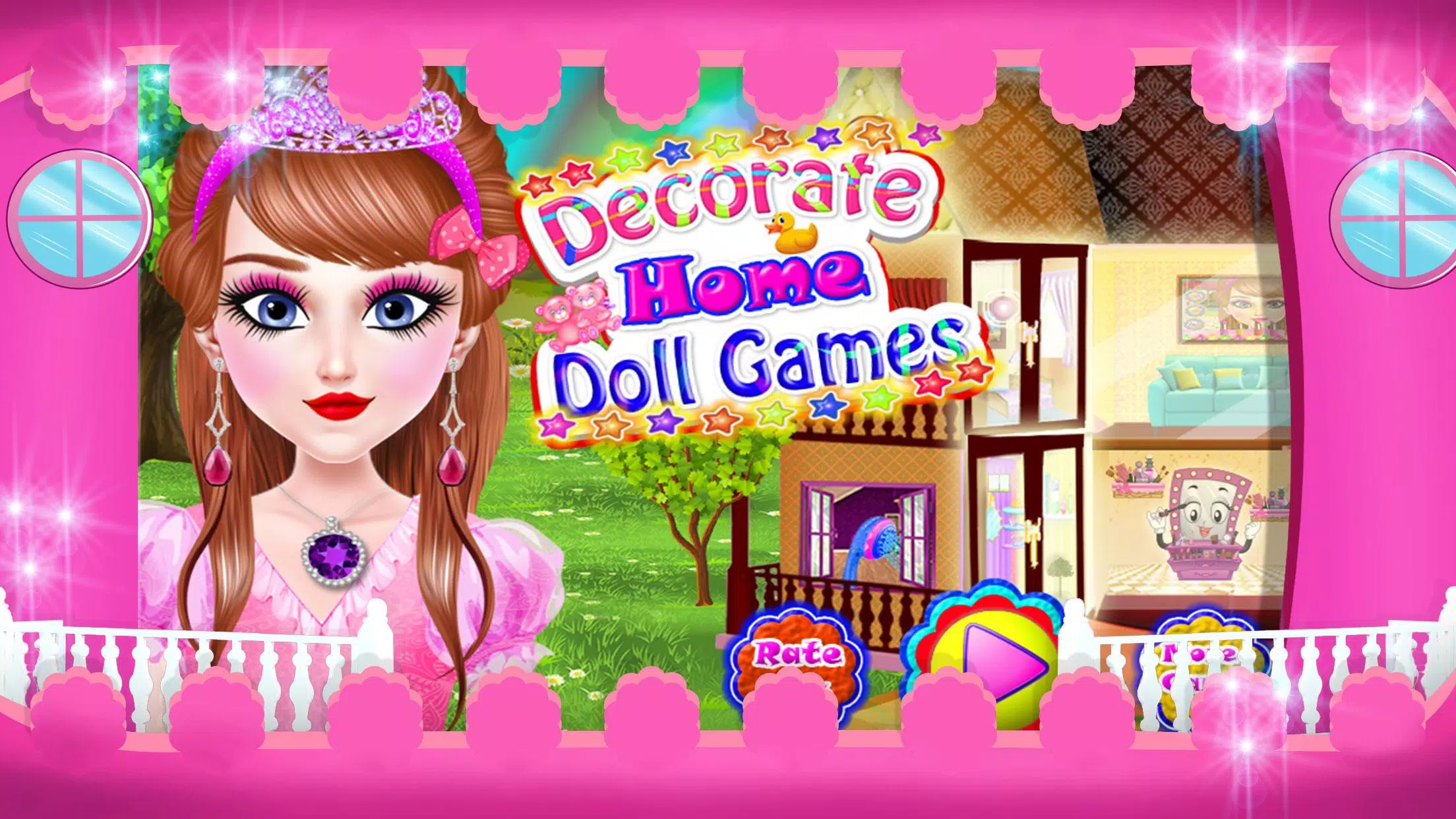 Download do APK de Casa Bonecas - Decoração Jogos para Android