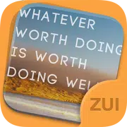 ZUI Locker Theme - Courage