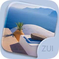 ZUI Locker Theme - Santorini アプリダウンロード