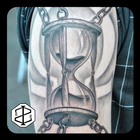 Hourglass Tattoo Design icône