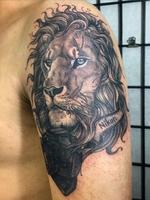 Lion Tattoo Design Affiche