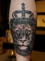 Lion Tattoo Design تصوير الشاشة 1