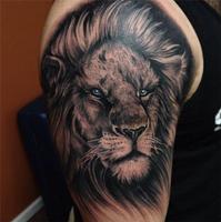 Lion Tattoo Design تصوير الشاشة 2