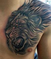 Lion Tattoo Design تصوير الشاشة 3
