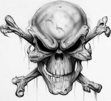 Skull Tattoo Design capture d'écran 1