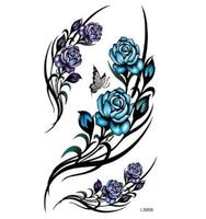 Rose Tattoo Design imagem de tela 2