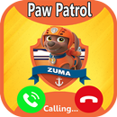 APK Fake Call Zuma From Paw Patrol
