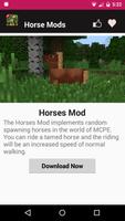 MCPE के लिए घोड़े मॉड। स्क्रीनशॉट 2