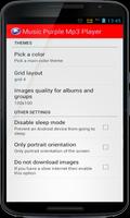 Music Purple Mp3 Player capture d'écran 1