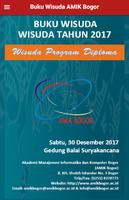 eBook Wisuda AMIK Bogor 2017 poster