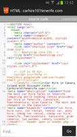 HTML Source Code Viewer captura de pantalla 1