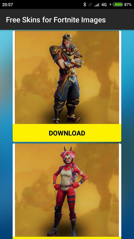 free skins for fortnite images الملصق - fortnite 4 free skins