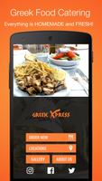 Greek Food Catering Affiche