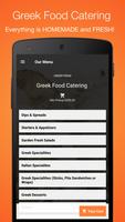 Greek Food Catering syot layar 1