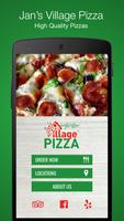 Jan's Village Pizza Affiche