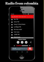 radios from colombia live الملصق