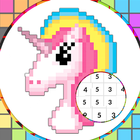 Colour by Number - Pixel Art Coloring Book icon