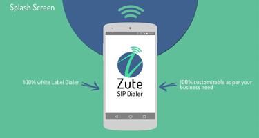 Zute SIP Dialer - VoIP Dialer پوسٹر