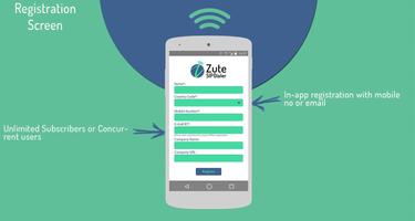 Zute SIP Dialer - VoIP Dialer capture d'écran 1