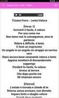 Tiziano Ferro Songs Lyrics screenshot 2