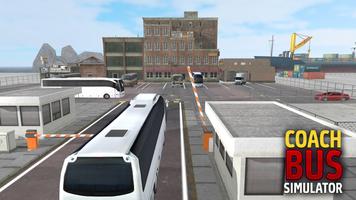 Intercity Bus Fahren Simulator Plakat