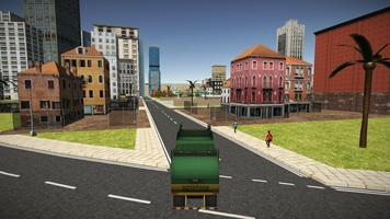 Garbage Truck Simulator الملصق