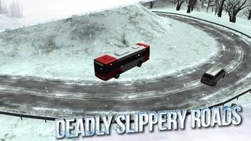겨울 버스 시뮬레이터 3D 포스터