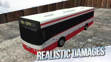 الشتاء حافلة محاكي 3D تصوير الشاشة 3