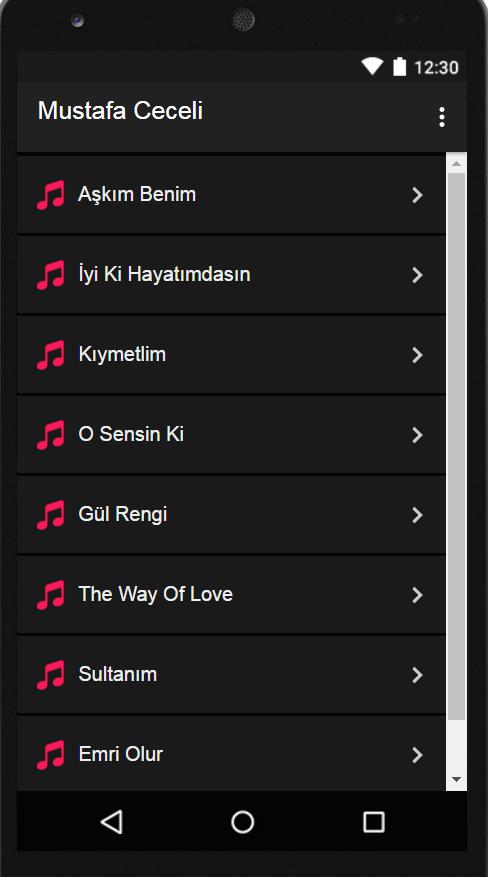 Mustafa Ceceli Mp3 Şarkı for Android - APK Download