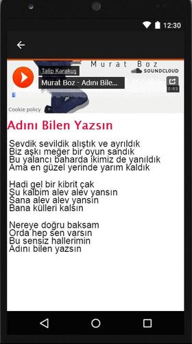 Murat Boz Mp3 Şarkı for Android - APK Download