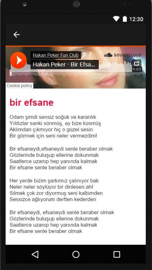 Hakan Peker Mp3 Şarkı for Android - APK Download