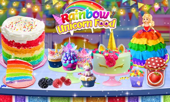 Android 用の ユニコーンケーキゲーム 新レインボー人形カップケーキ Apk をダウンロード