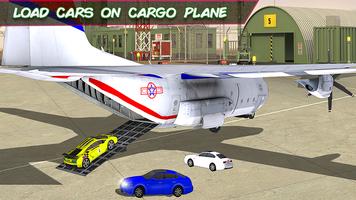 airplane car transporter plane: real plane driving Affiche