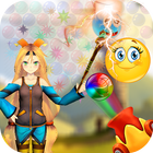 Angry Pop Bubble Shooter آئیکن