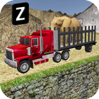 Zoo Wild Animal Transporting Truck Simulation icône