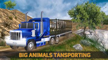 Zoo Wild Animal Transporting Truck Simulation capture d'écran 3