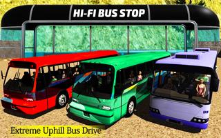 Coach Bus Parking 2018 - Hill Tourist Driving Sim capture d'écran 2