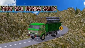 Cargo Truck Off Road Hill Driving Simulator capture d'écran 1