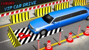 Limousine Luxury Car Parking Drive Simulator Affiche