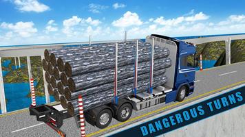 Cargo Truck Transport Drive 3D Simulation capture d'écran 3