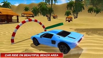 Water Surfer Car Driving پوسٹر