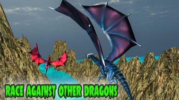 Flying Dragon Racer: Real Adventure Simulator Affiche