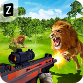 Lion Hunting Real Forest challenge icon