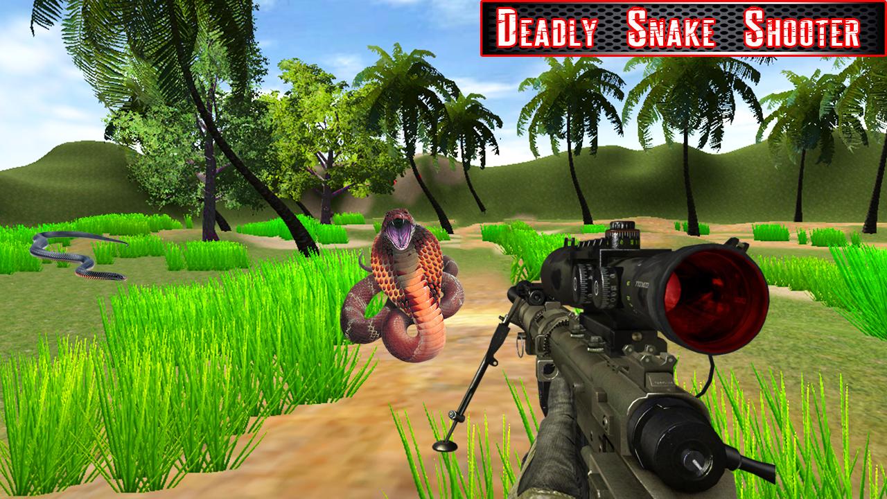 Deadly Sniper Snake Shooter 스크린샷 4.