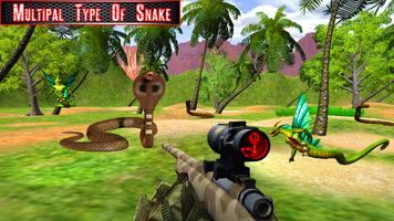 Deadly Sniper Snake Shooter Affiche