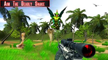 Deadly Sniper Snake Shooter ảnh chụp màn hình 1