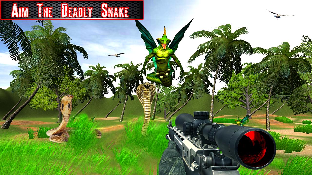 Deadly Sniper Snake Shooter Ekran Görüntüsü 1.