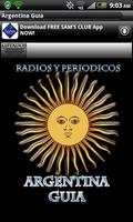 Argentina Guide Radios n News Affiche