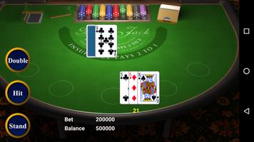 برنامه‌نما Blackjack عکس از صفحه