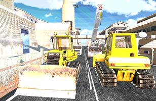 motorista construção 3D imagem de tela 3